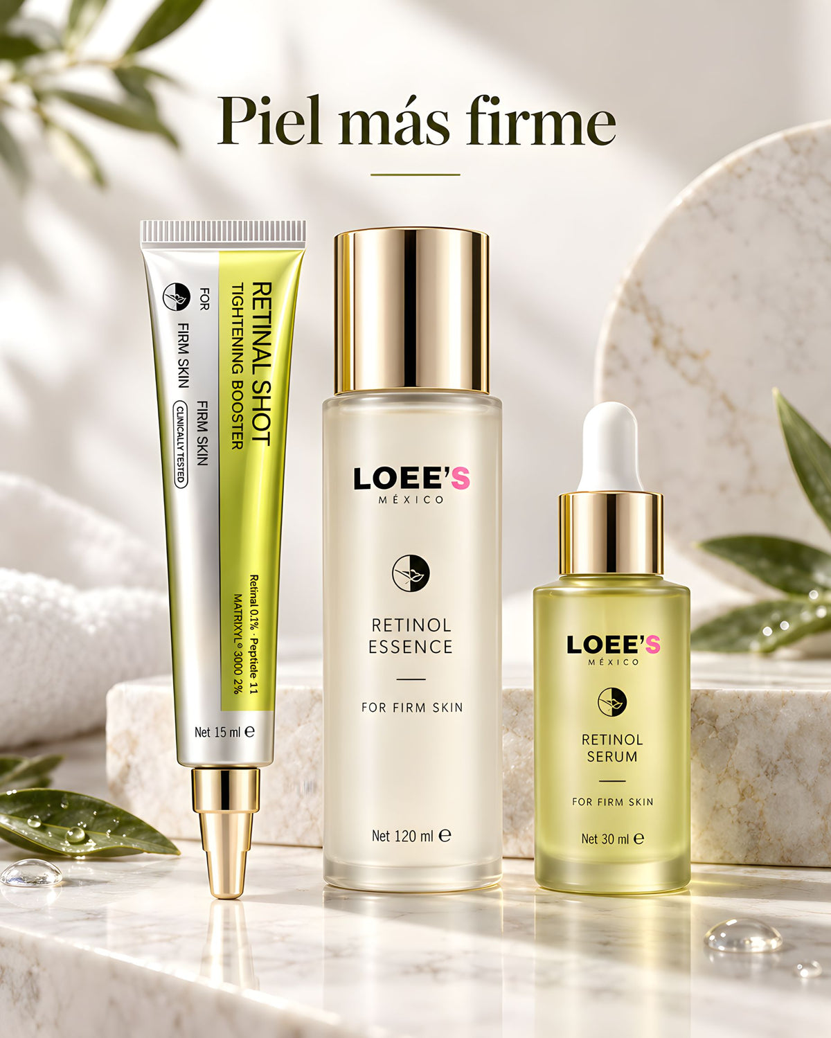 Crema Facial de Retinol Antiarrugas