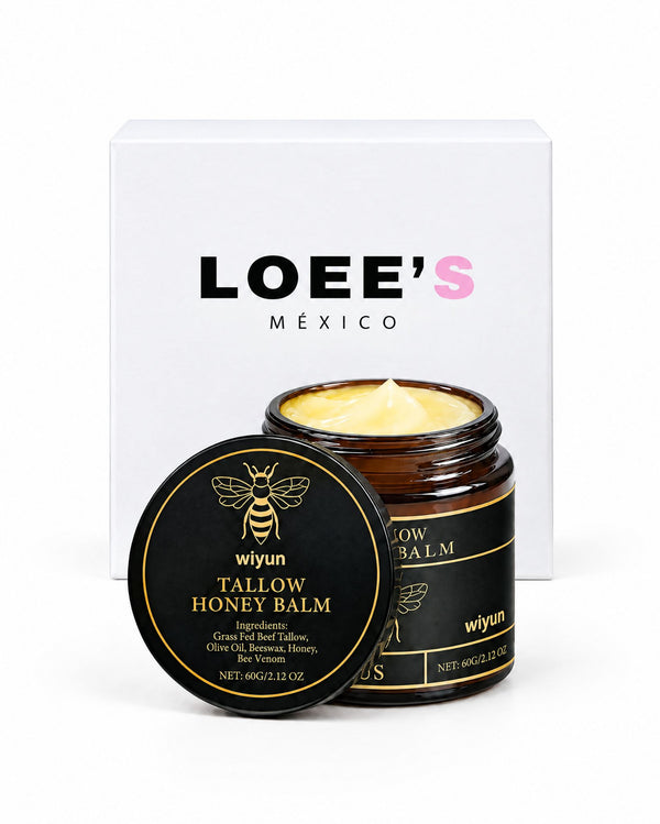 Crema Hidratante de Tallow y Miel | Piel Luminosa, Firme y Elástica